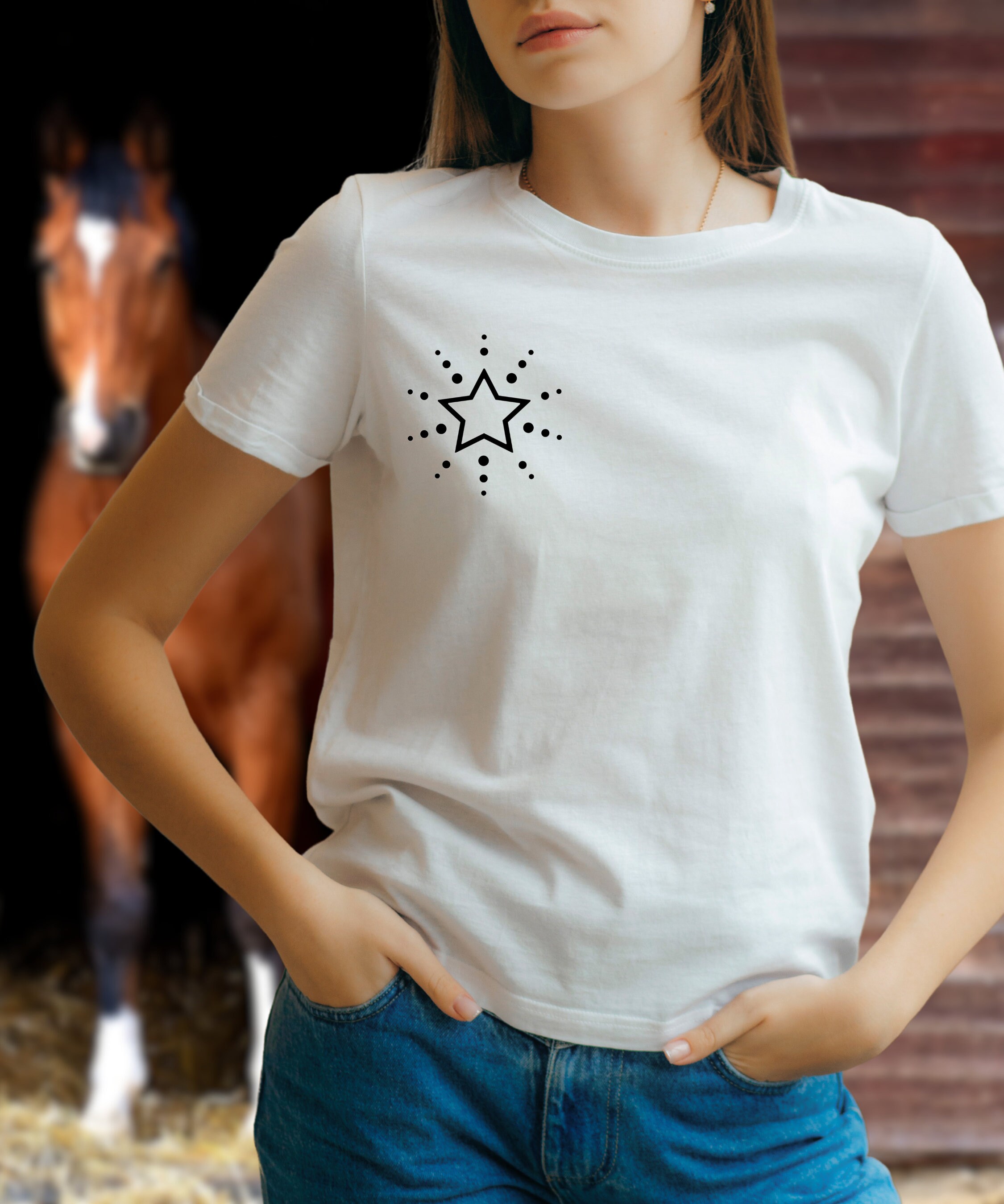 Custom Ranch Name & Brand T-shirt, Personalized Livestock Brand ...