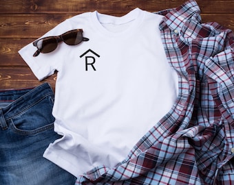 Camiseta personalizada con el nombre y la marca del rancho, marca de ganado personalizada, nombre de rancho personalizado