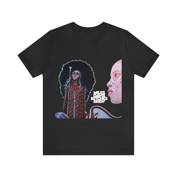 Miles Davis Bitches Brew Inspired Retro T-Shirt