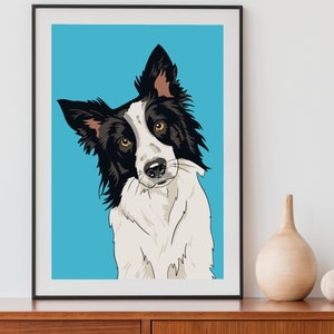 Custom Pet Portrait | Hand-Drawn | Digital Download | Cat, Dog Drawing | Gift for Birthday, Anniversary, Wedding & More | Digital for Print