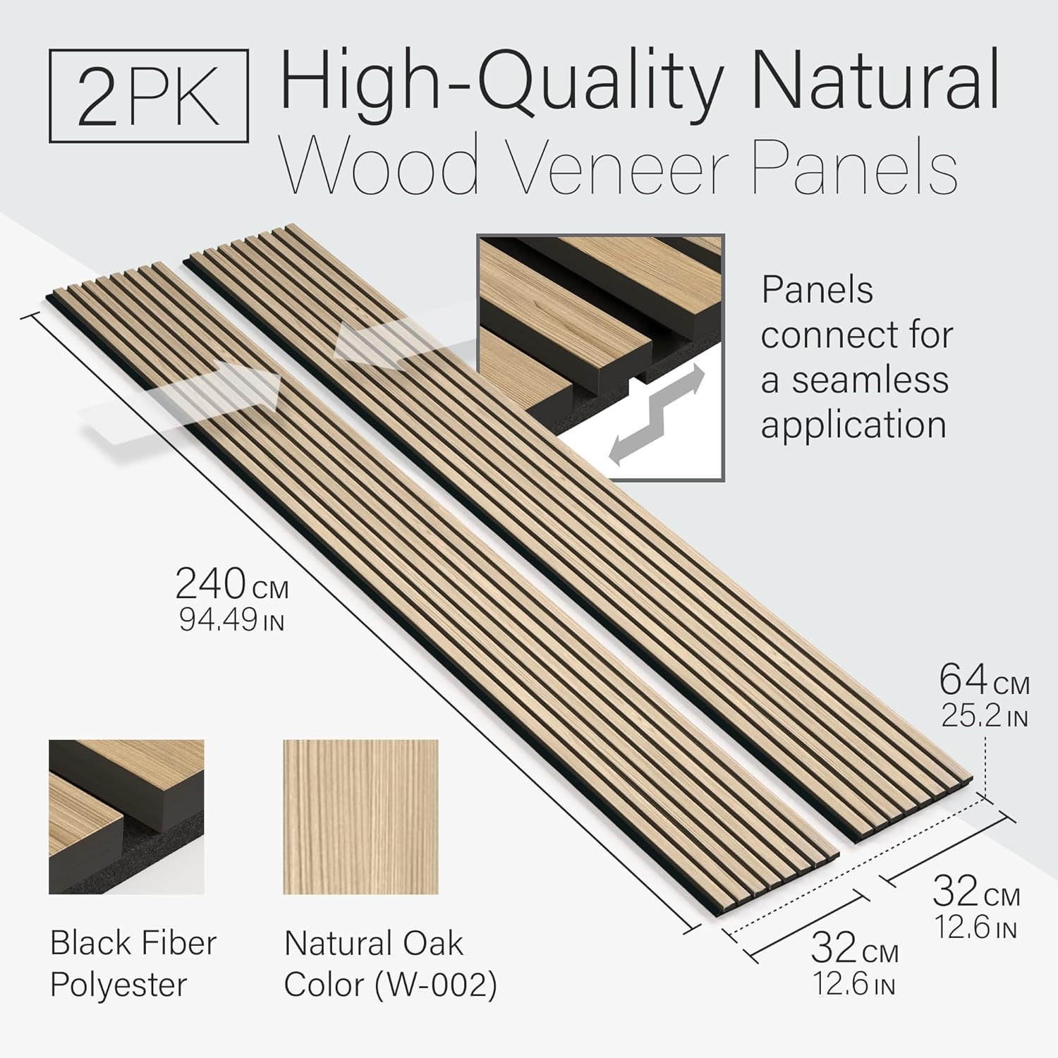 Kansoware Wood Wall Panel for Wall Decor - Wood Slat Wall Kansoware Wood Wall Panel for Wall Decor - Wood Slat Wall