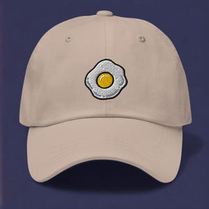 Sunny Side Egg Embroidered Dad Hat