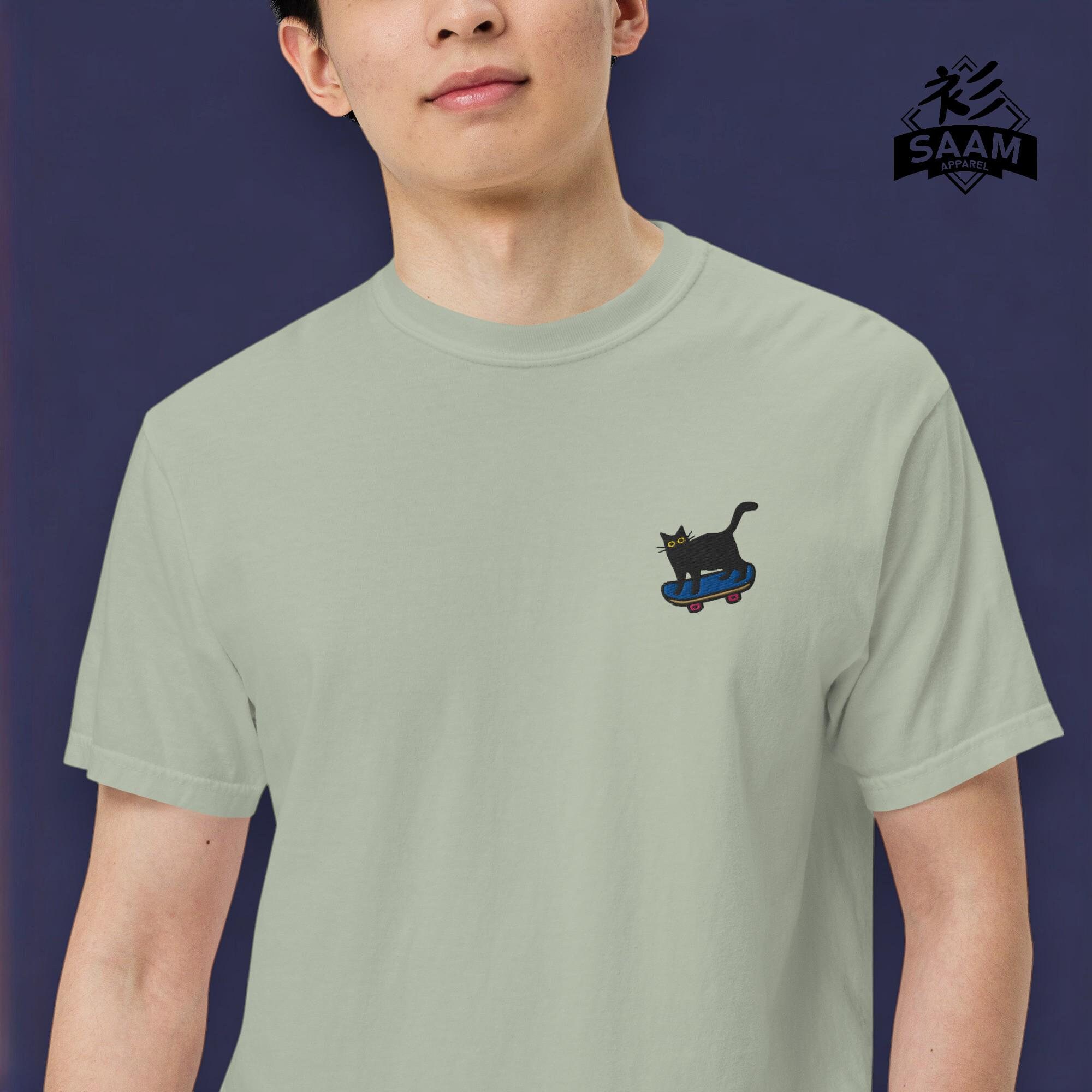 T-shirt Graphique Skateboard Homme - Taille L - Noir Avec Logo - Neuf Sans étiquettes