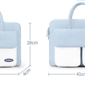 Sacoche pour ordinateur portable originale pour femme, sac messager pour iPad ou ordinateur portable Sacoche pour ordinateur portable femme pour macbook. Étui de transport étanche pour ordinateur portable MacBook image 5