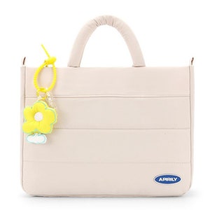 fourre-tout pour ordinateur portable pour femme Sac pour ordinateur portable pour fille cousu main Sac MacBook d'été Sacoche pour ordinateur portable pour femme cousue main. Beige