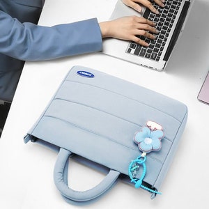 Laptoptasche für Damen Handgenähte Laptoptasche für Mädchen Sommer MacBook-Tasche Handgenähte Laptoptasche für Damen. Bild 8