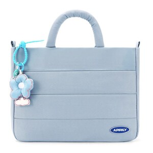 Laptoptasche für Damen Handgenähte Laptoptasche für Mädchen Sommer MacBook-Tasche Handgenähte Laptoptasche für Damen. Grey