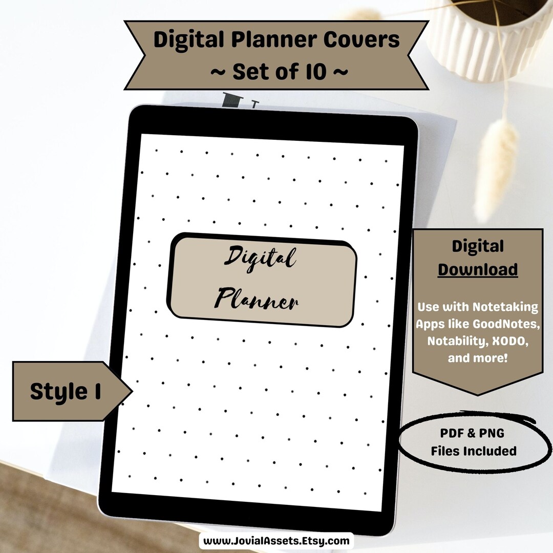 Digital Planner Covers Notebook Covers Goodnotes Planner Covers Journal
