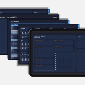 The Clean Digital Planner 2023 - Good Notes