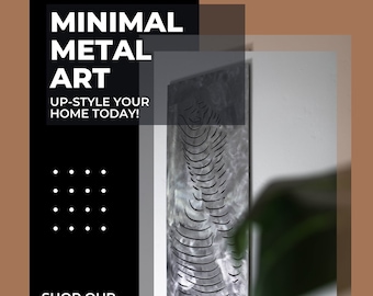 Custom Metal Art Womans Body Line Art