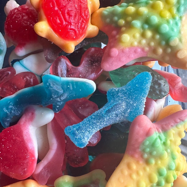 Under the Sea Gummy Candy Mix | Fun TikTok Gummy Candy Mix | Ocean Gummy Mix | 1 Pound Sea Gummy Candy Mix