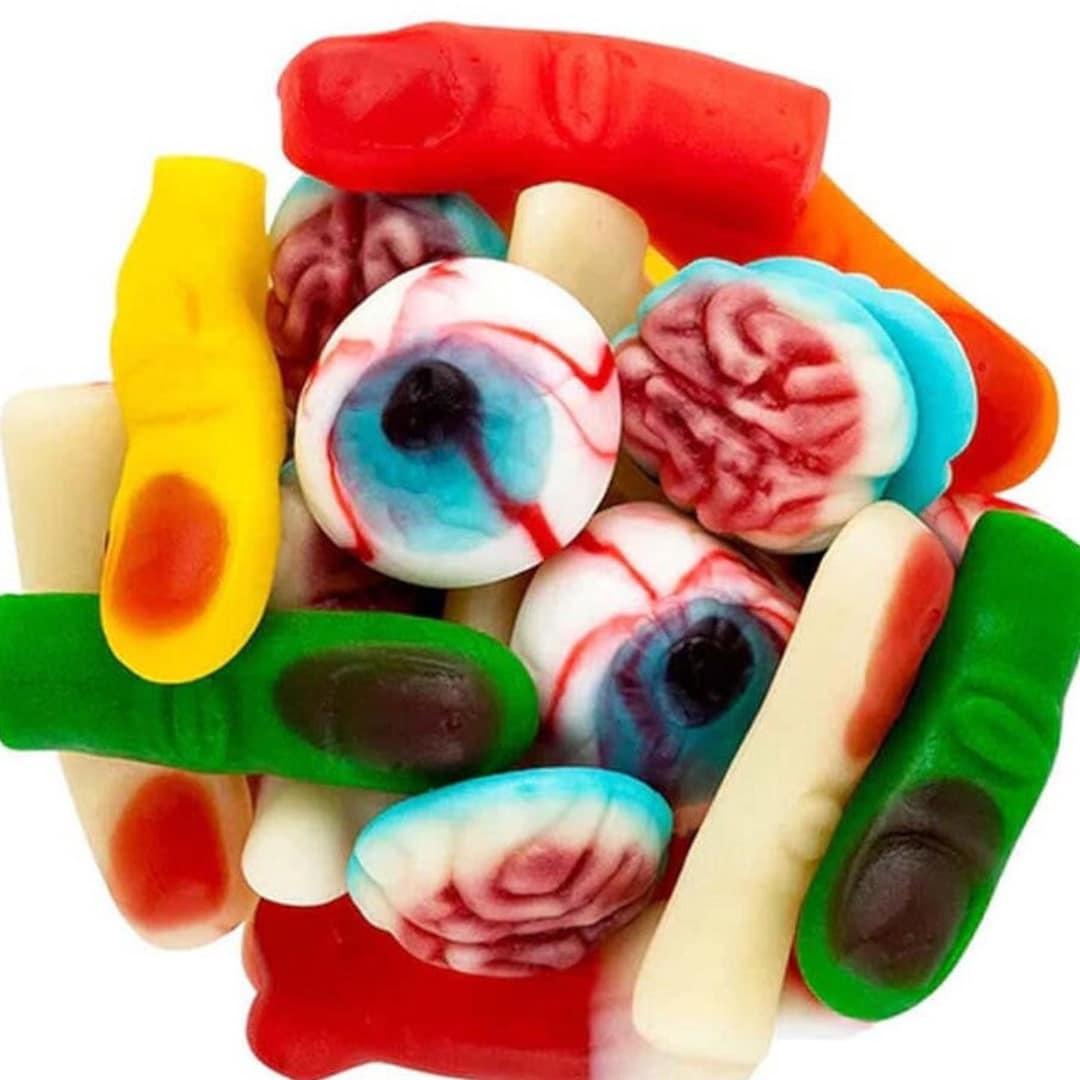 Missing Body Parts Gummy Candy Mix Fun Halloween Gummy Candy Mix