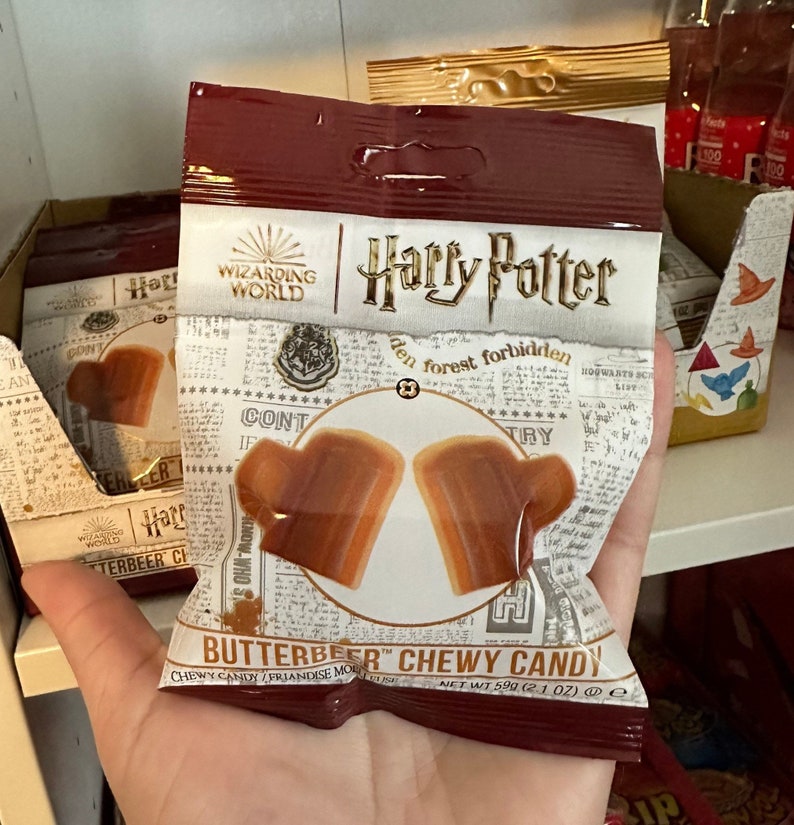 Harry Potter™ Butterbeer™ Chewy Candy 2.1 Oz Bag Etsy