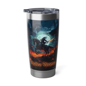 Headless Horseman and Ichabod Crane 20oz Tumbler