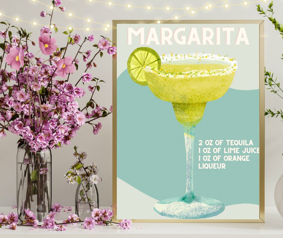 HD Happy Hour Wall Art Set 6 Piece Wall Art Set DIGITAL Etsy