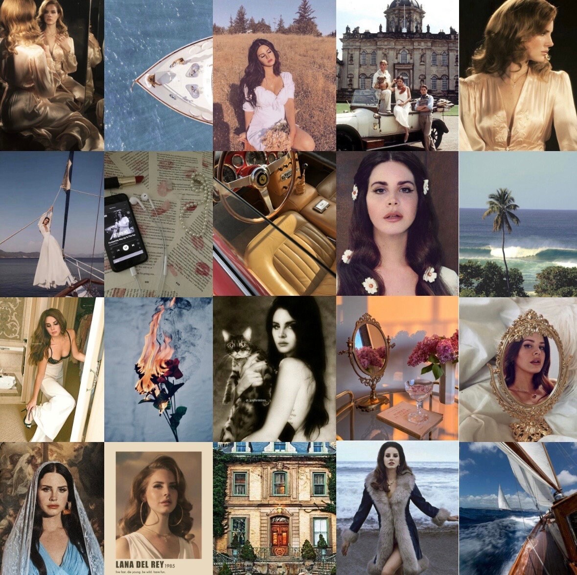 Lana Del Rey 80pc Photo Print Set DOWNLOADABLE Aesthetic - Etsy UK