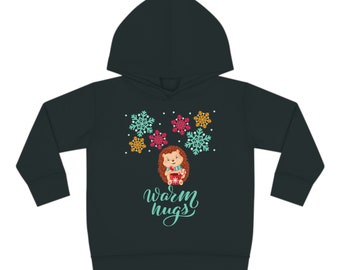 Warm Hugs - Toddler Pullover Fleece Hoodie