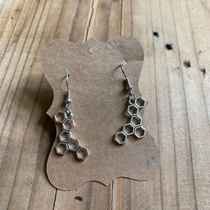 Chemistry Molecule Earrings