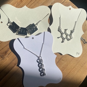 Nerdy Necklaces Microscope Atom
