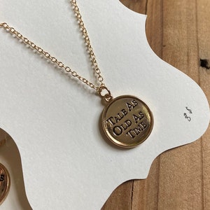 Beauty and the Beast Necklace