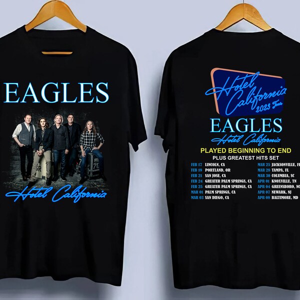 Eagles Tour Shirt Etsy