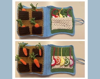 Crochet Learning, Sensory, Quiet time book