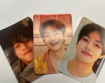 BTS OFFICIAL V/TAEHYUNG Hybe Insight Visitor Only Mic Badge/pin +
