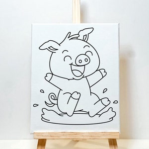 Color Your Own Canvas | Paint Party | Party Activity | Party Favor