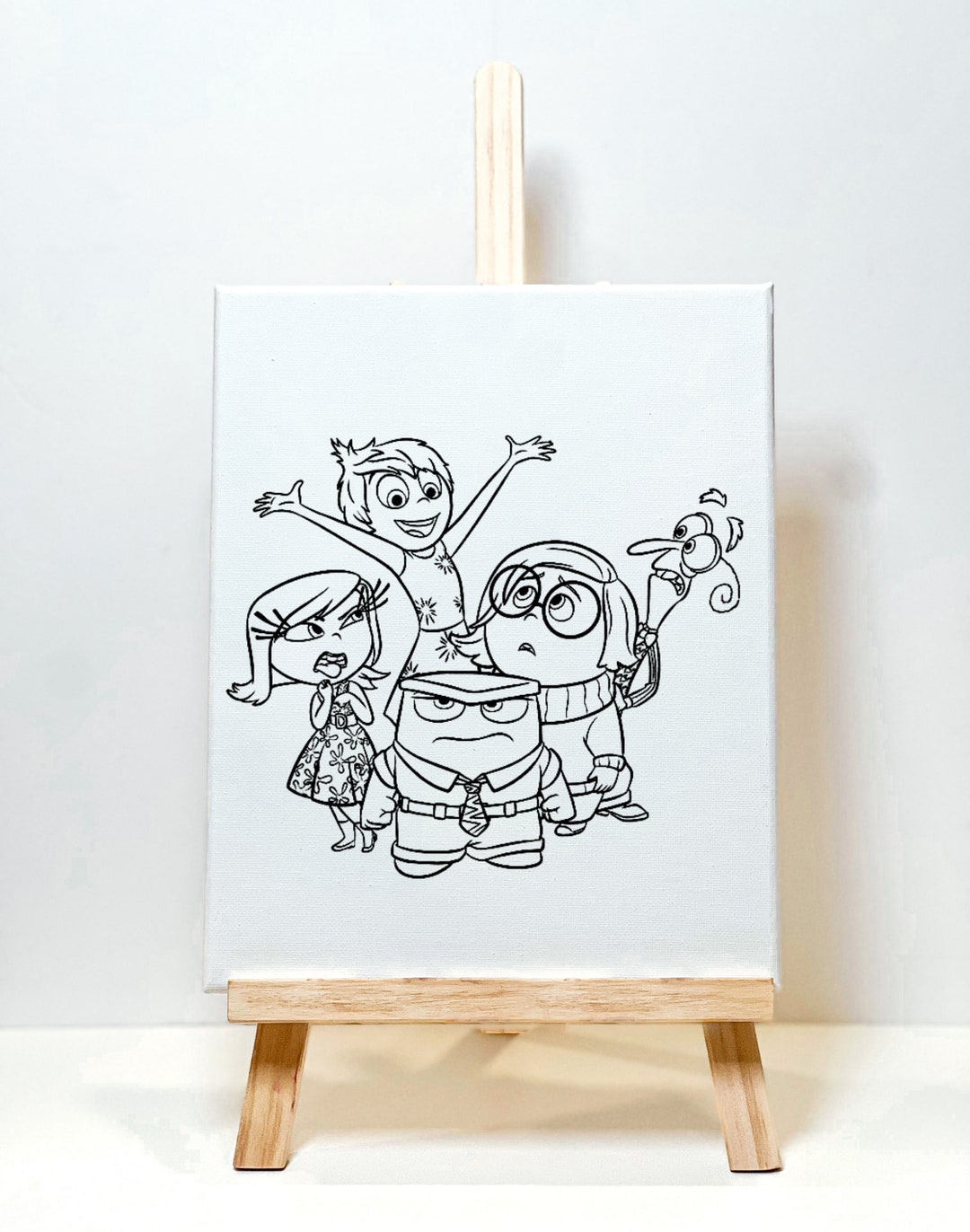 Color Your Own Canvas Paint Party Party Activity Party Favor Etsy