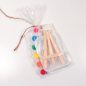 Customizable Mini Canvas Party Favor Kit | Paint Party | Party Activity | Party Favor | Canvas and Easel