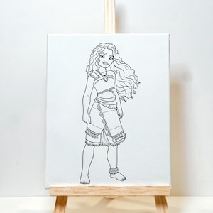 Color Your Own Canvas | Paint Party | Party Activity | Party Favor