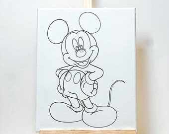 Color Your Own Canvas | Paint Party | Party Activity | Party Favor