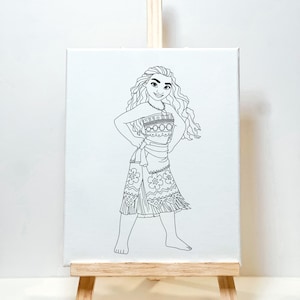 Color Your Own Canvas | Paint Party | Party Activity | Party Favor