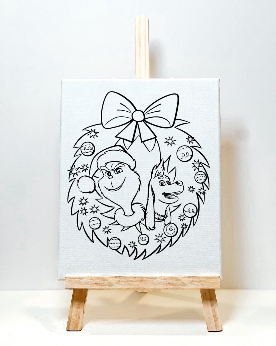 Color Your Own Canvas Paint Party Party Activity Party Favor Etsy