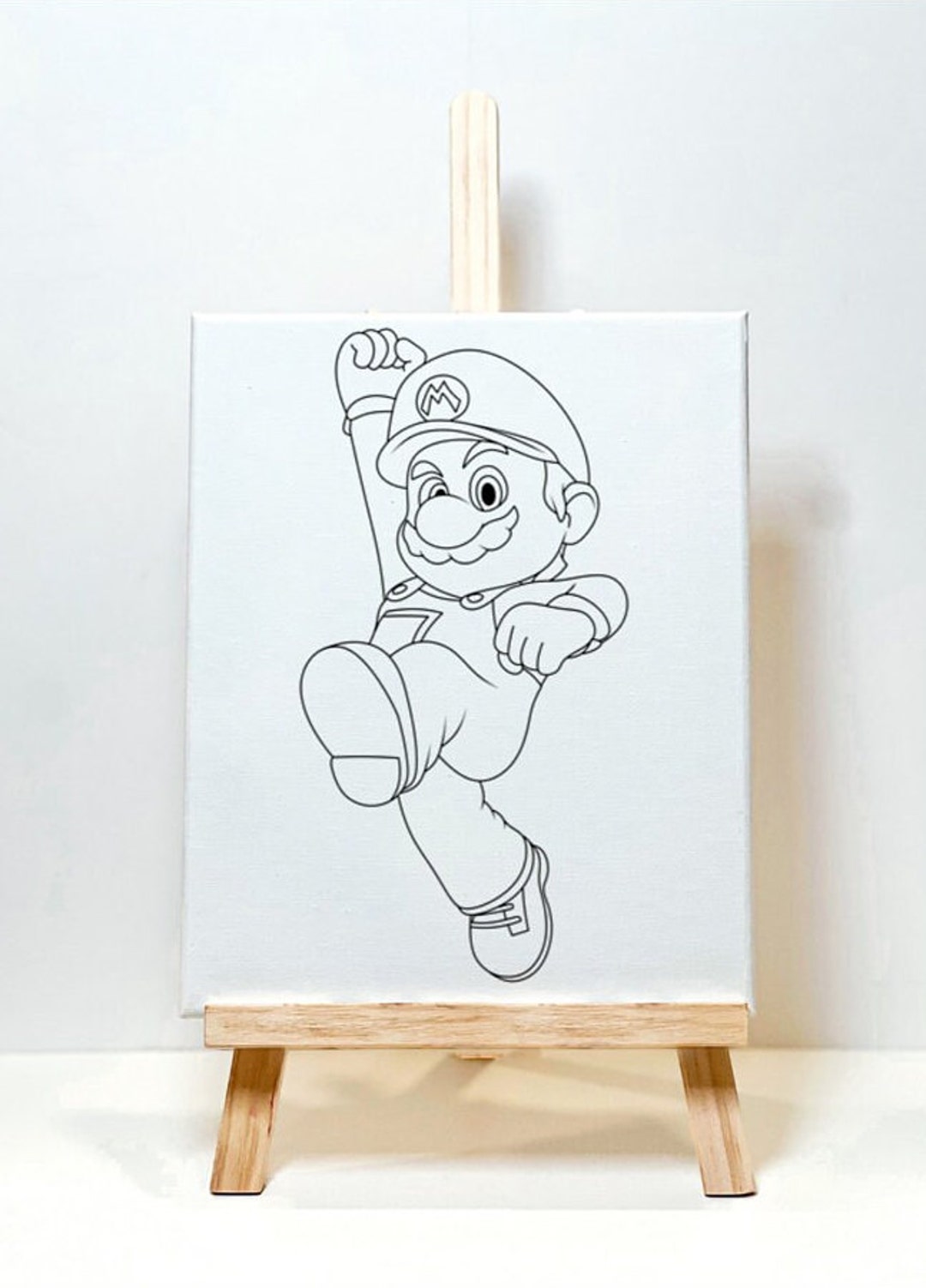 Color Your Own Canvas Paint Party Party Activity Party Favor - Etsy