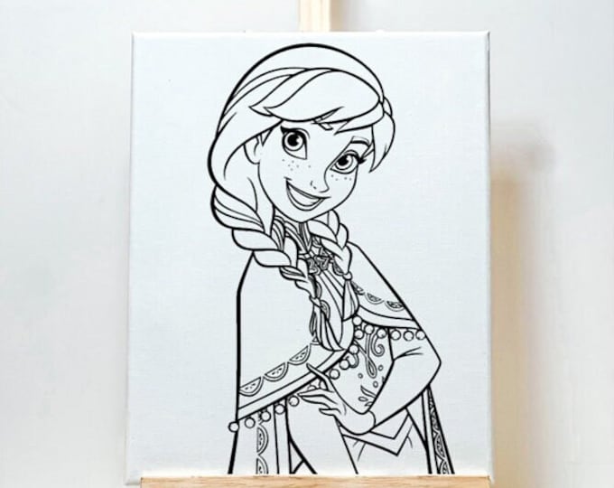 Toy Story Painting Canvas Paint Party Party Game Birthday Game Toy