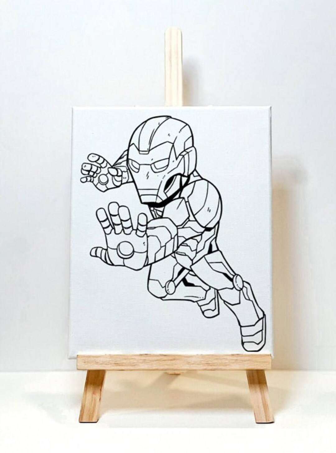 Color Your Own Canvas Paint Party Party Activity Party Favor Etsy