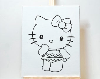 Hello Kitty Drawing by Jamalia Lailasari - Fine Art America