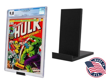 Comic Book Display Stand x2 Great For Graded CGC, CBCS And Non-Graded Comics