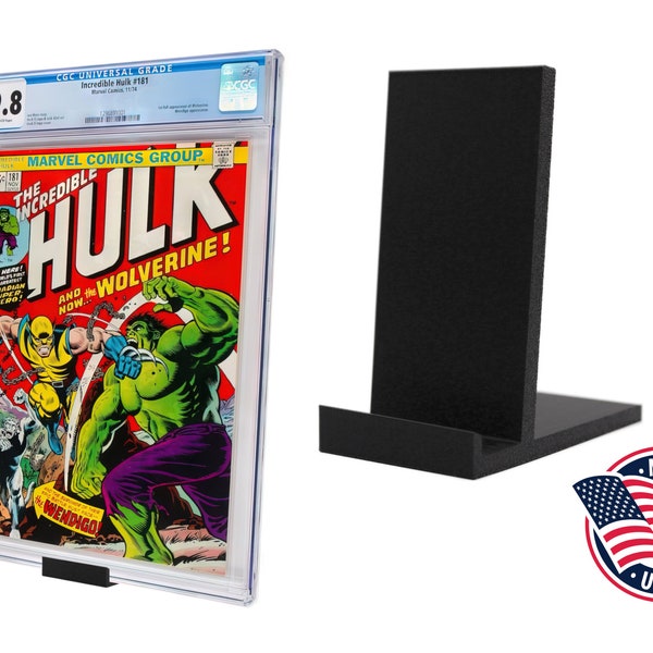 Comic Book Display Stand x2 Great For Graded CGC, CBCS And Non-Graded Comics