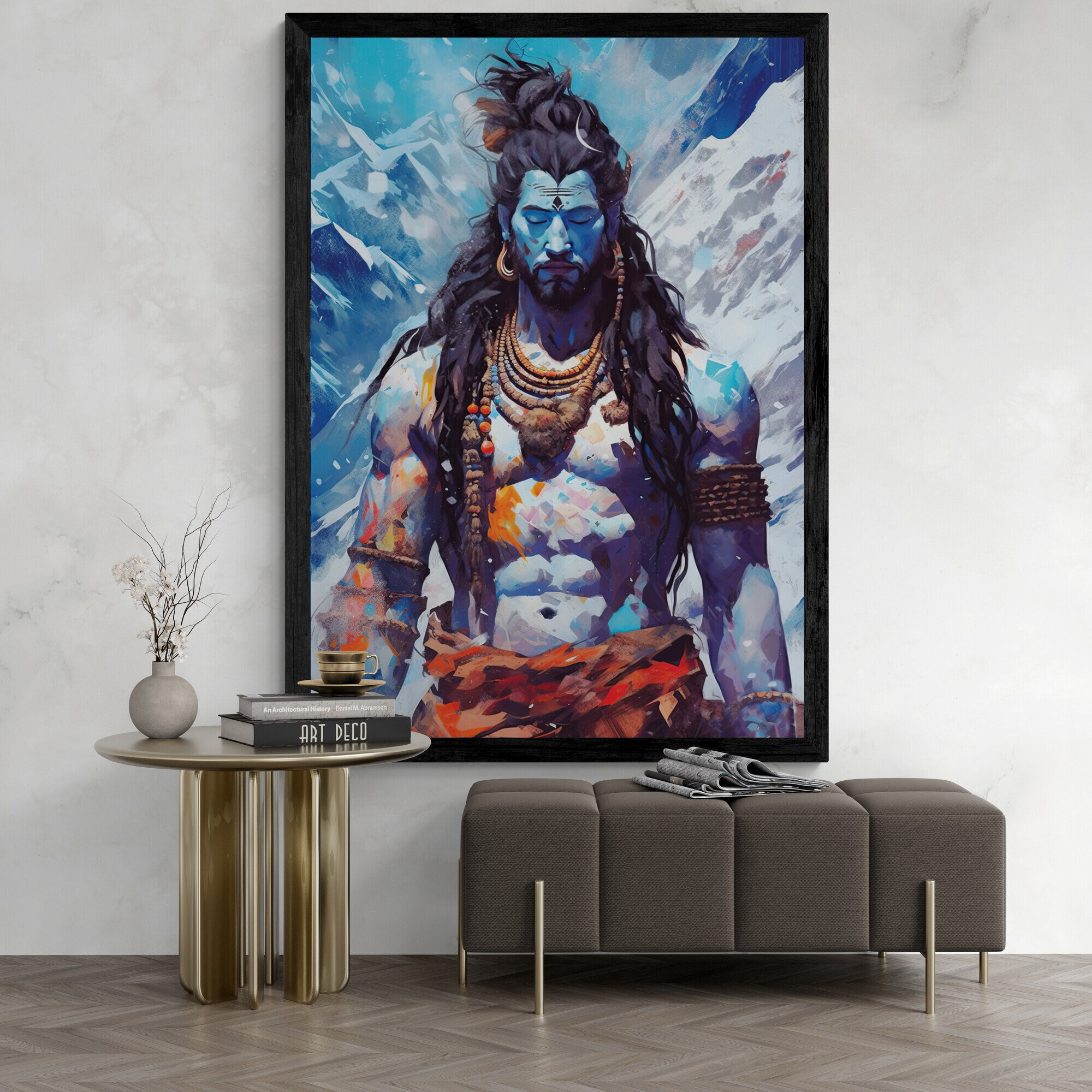Shiva decalcomania da muro in vinile induismo dio indù India decorazioni  per la casa adesivi murales soggiorno rispettoso arte vinile Poster YT1383  - AliExpress