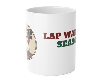 Cavalier King Charles Spaniel Christmas Mug, Lap Warmer Season Cavalier Coffee Mug, Cavalier Mom Gift