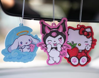 thumbnail image 2 of Kuromi Vinyl Sticker Decal - Cute Japanese Anime Cartoon - Hello Kitty - Kawaii 2 of 6