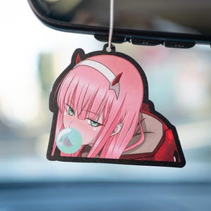 Darling Car Air Freshener - Anime Car Accessories