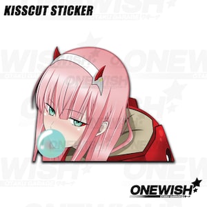 Anime Peeker Sticker - Car Accessories - Vinyl Decal - Laptop