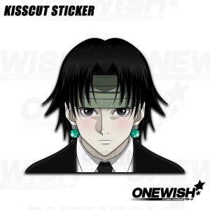 Spider Leader Anime Peeker Sticker - Car Accessories - Vinyl Decal