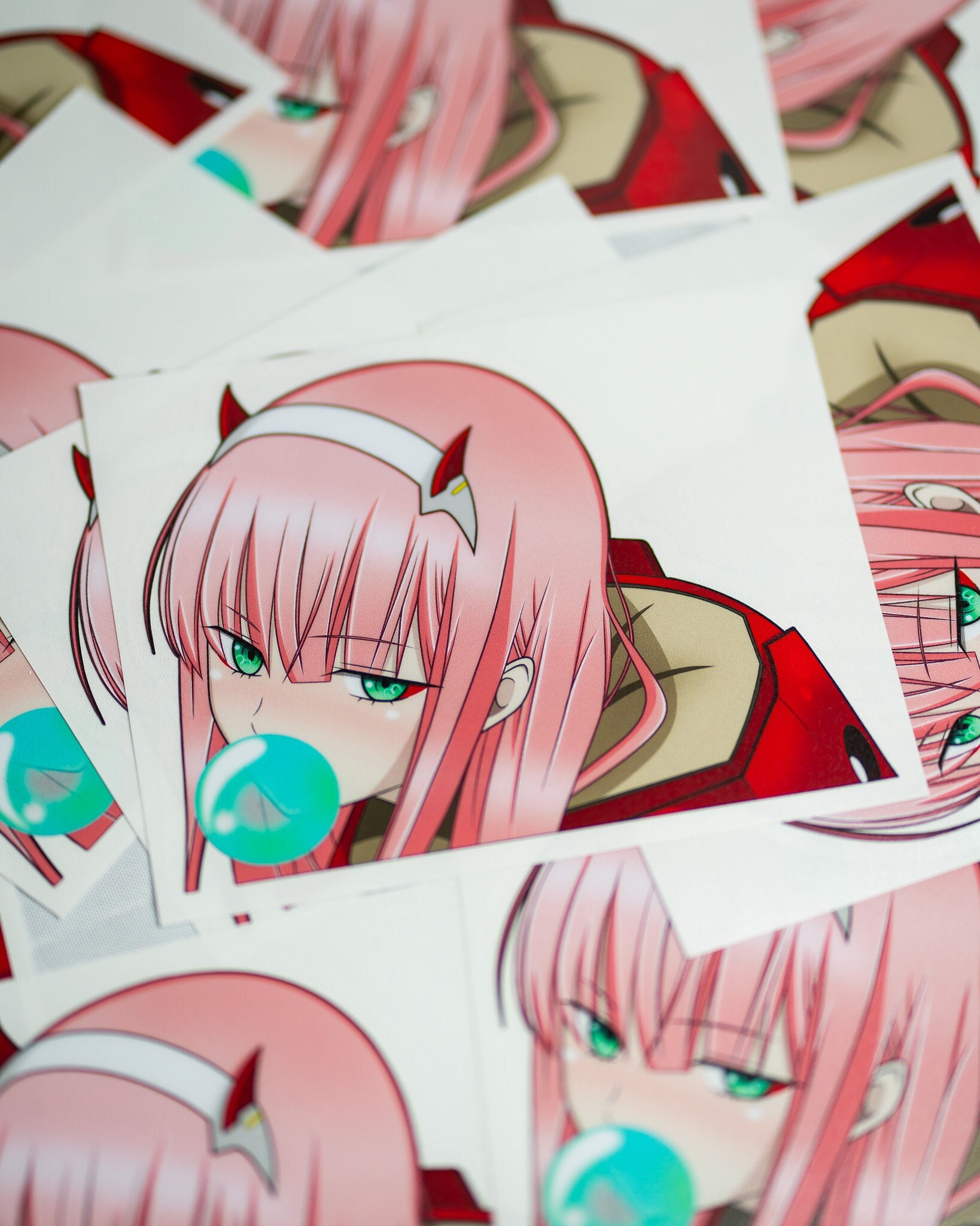 Darling in the Franxx - Zero Two Anime Decal Sticker – KyokoVinyl