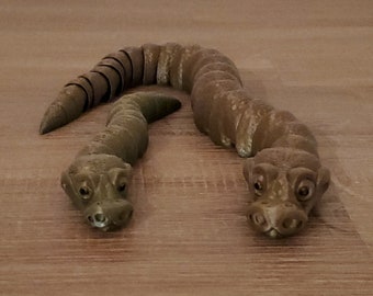 Articulating young and baby ball pythons