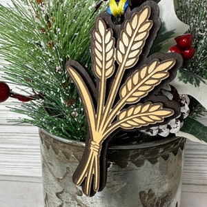 Een bundel tarweornament, tarweschoven, tarwebundel, tarwekorrel, een bos tarwe, Kerstmis, digitaal, SVG, ALLEEN DIGITAAL BESTAND