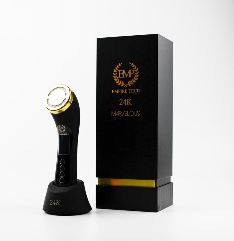 Empire Tech Marvelous 24K Gold Pro Skincare Revolution System Etsy